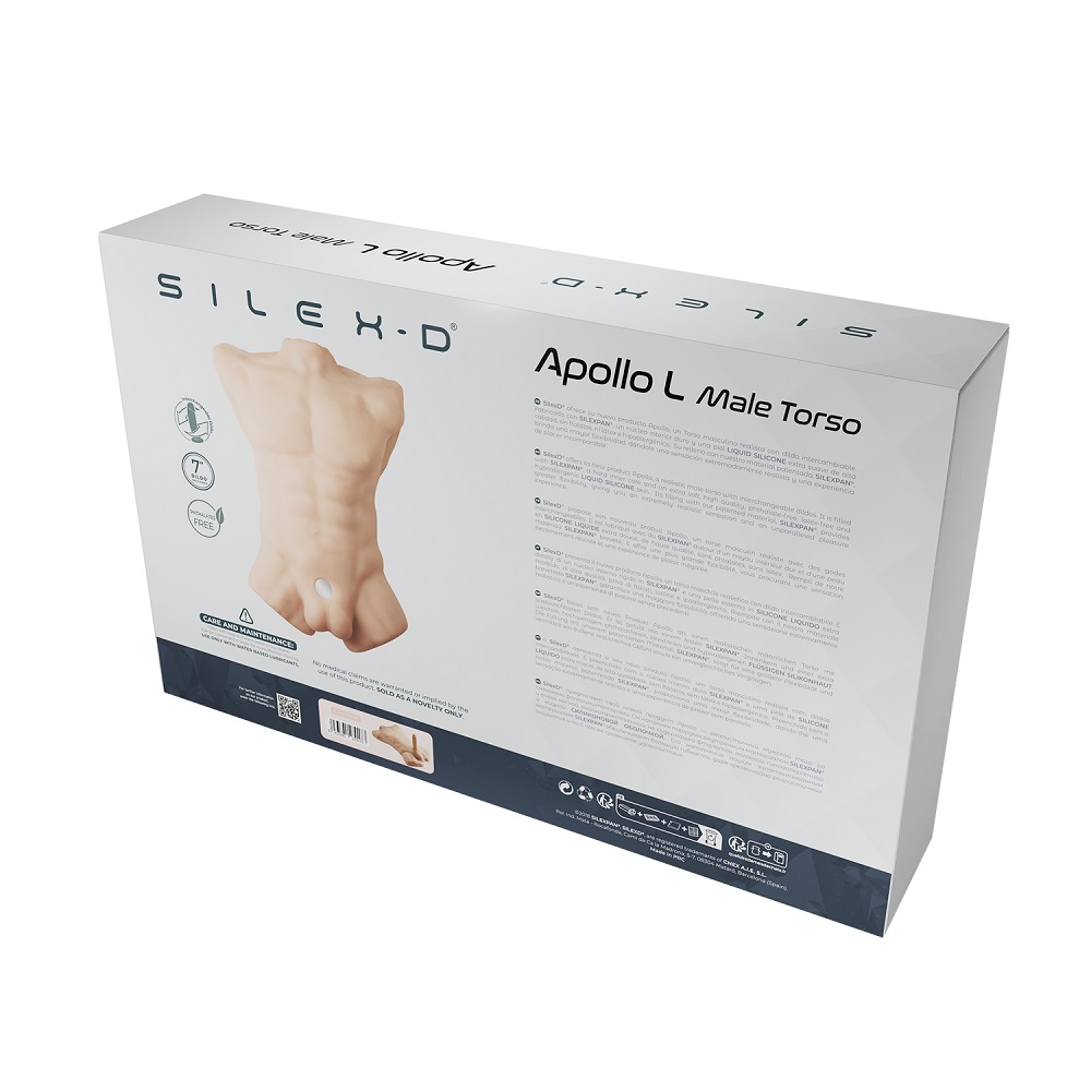 SilexD Apollo Male Pleasure Doll with Interchangeable Dildo - Image 9