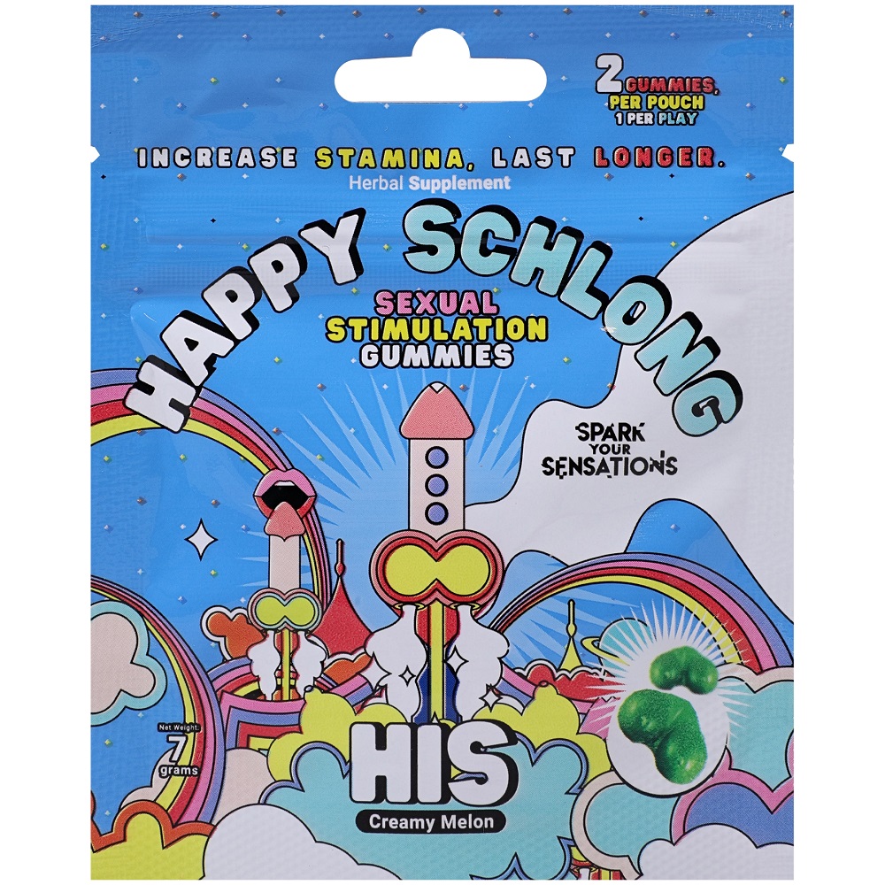 Happy Schlong (His) Sexual Stimulation Gummies (2 pack) - Image 2