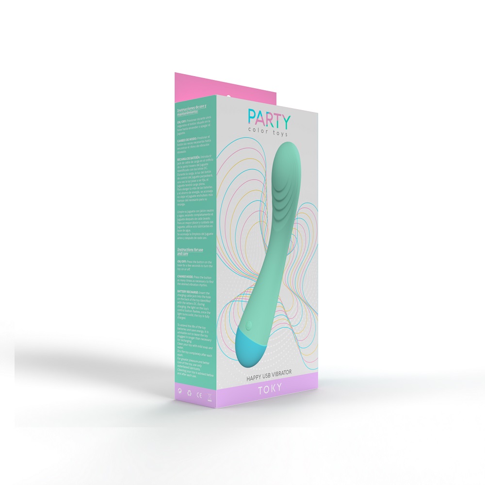 Party Color TOKY G-Spot Vibrator - Image 7
