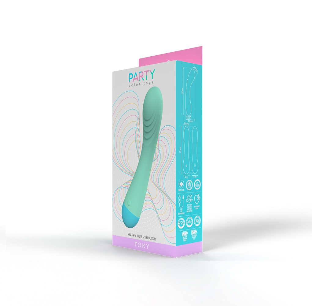 Party Color TOKY G-Spot Vibrator - Image 9
