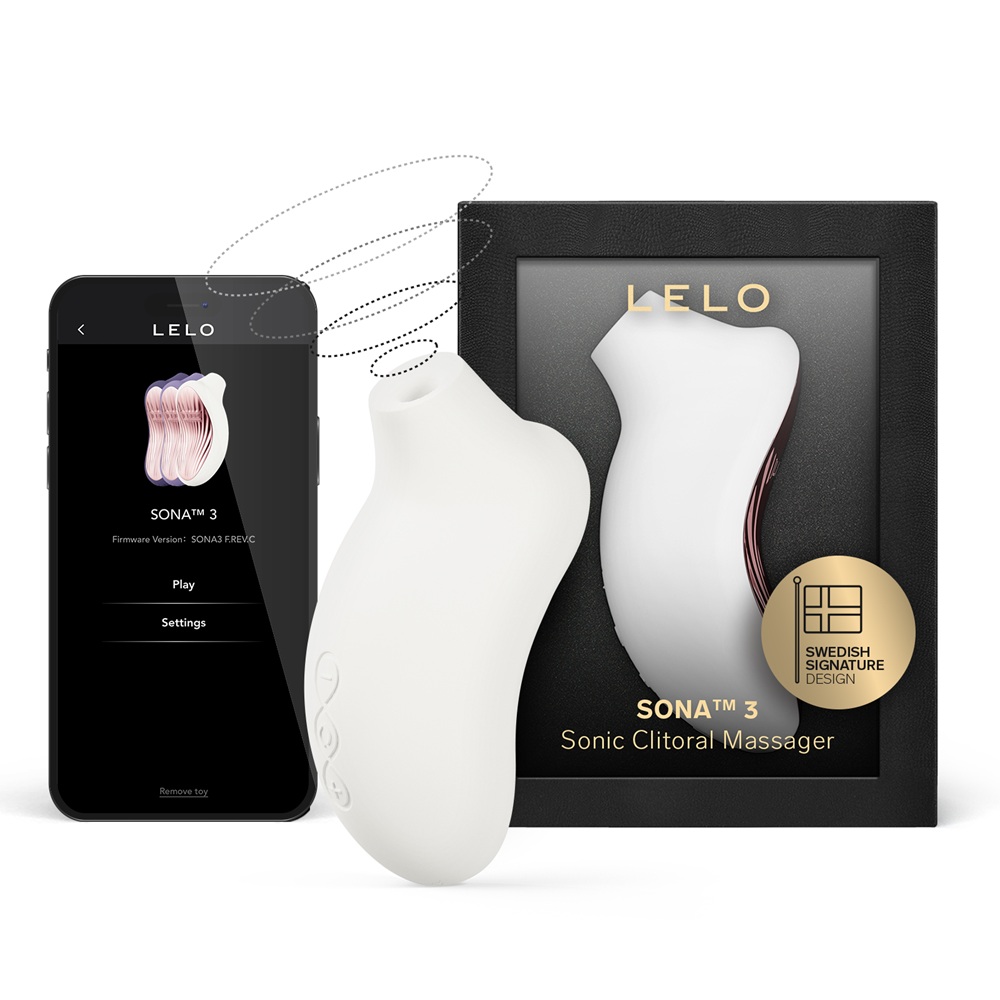 LELO Sona 3 Clitoral Massager Cream - Image 5