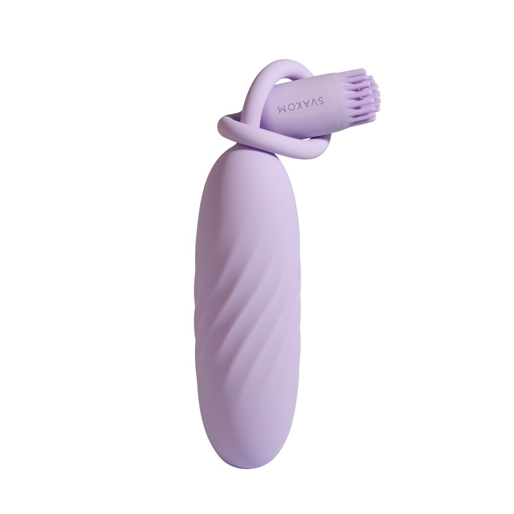 Svakom Plume Flexible Brush Tail Bullet Vibrator - Image 4