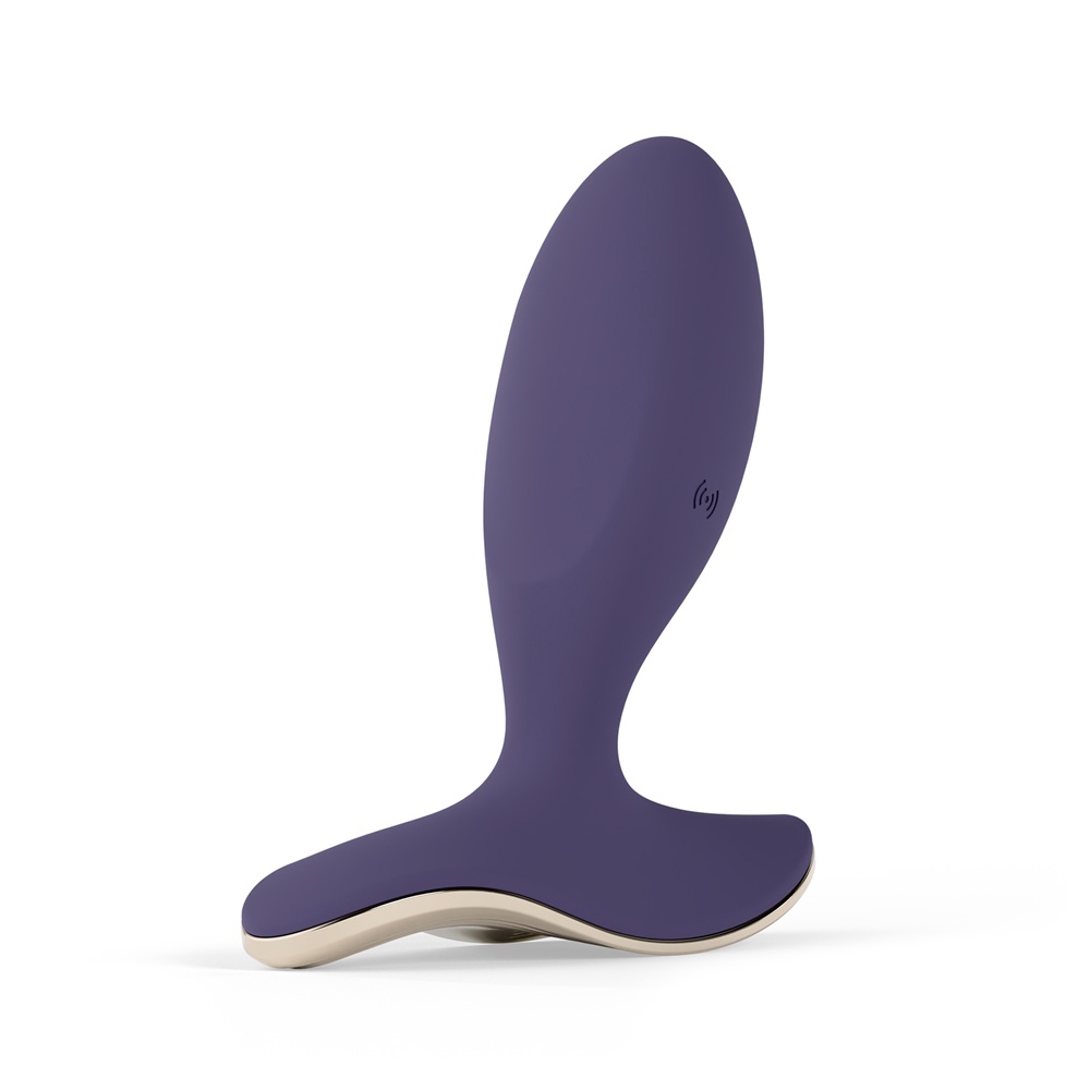 LELO Surfer 2 Unisex Anal Vibrating Plug Cyber Purple - Image 2
