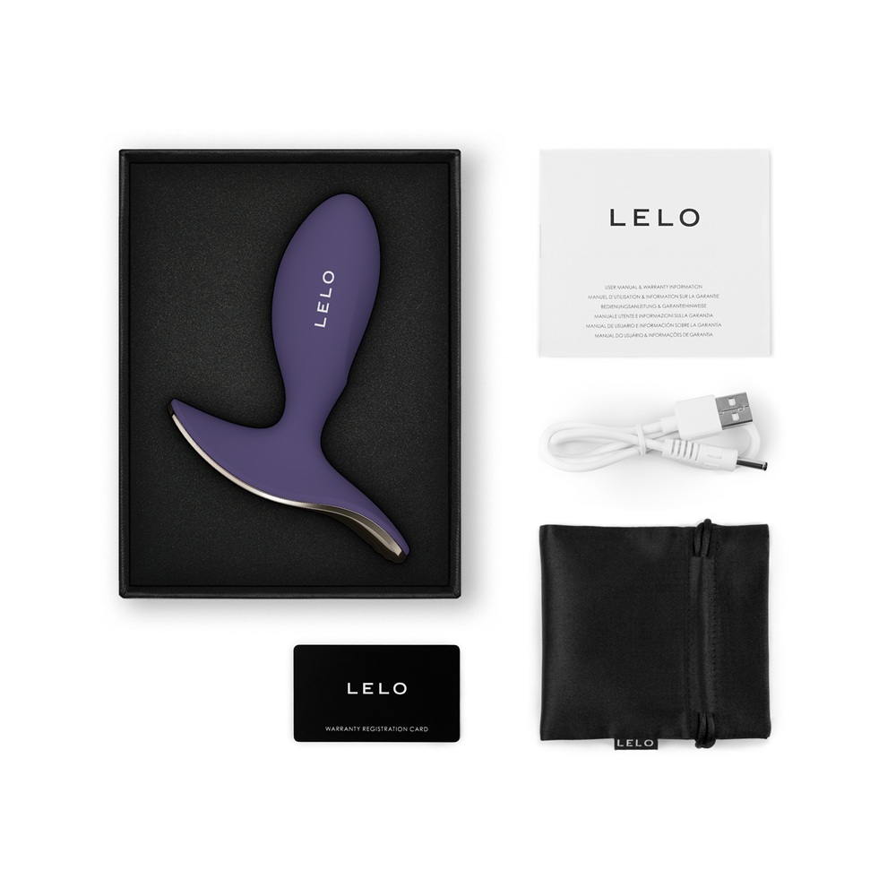 LELO Surfer 2 Unisex Anal Vibrating Plug Cyber Purple - Image 3