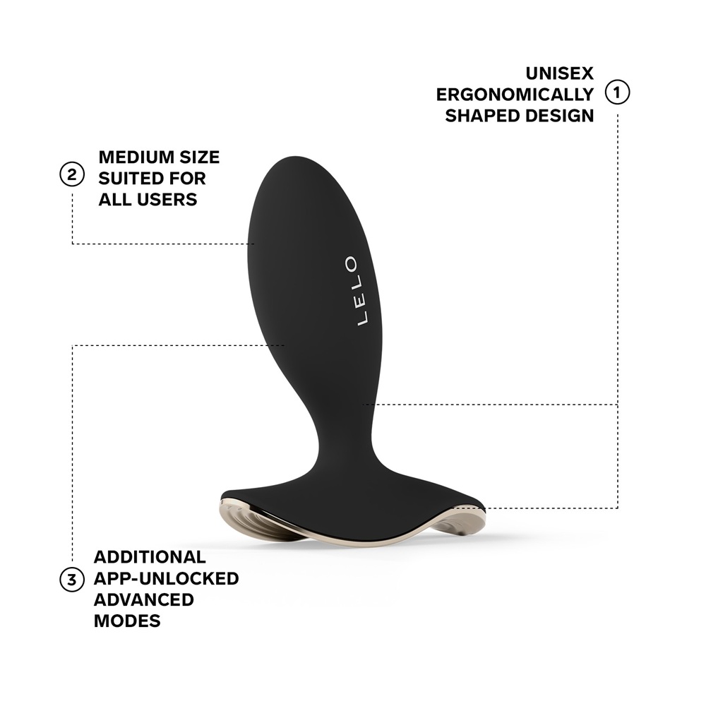 LELO Surfer 2 Unisex Anal Vibrating Plug Cyber Purple - Image 7