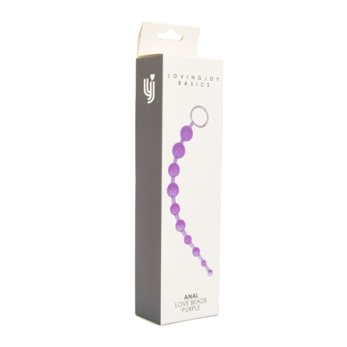 Loving Joy Anal Love Beads Purple - Image 2