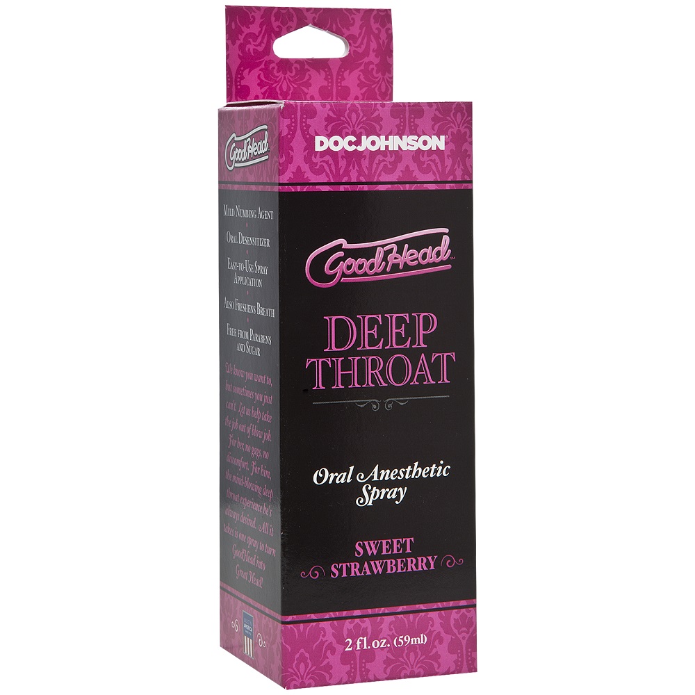 Doc Johnson Good Head Deep Throat Spray Sweet Strawberry - Image 2
