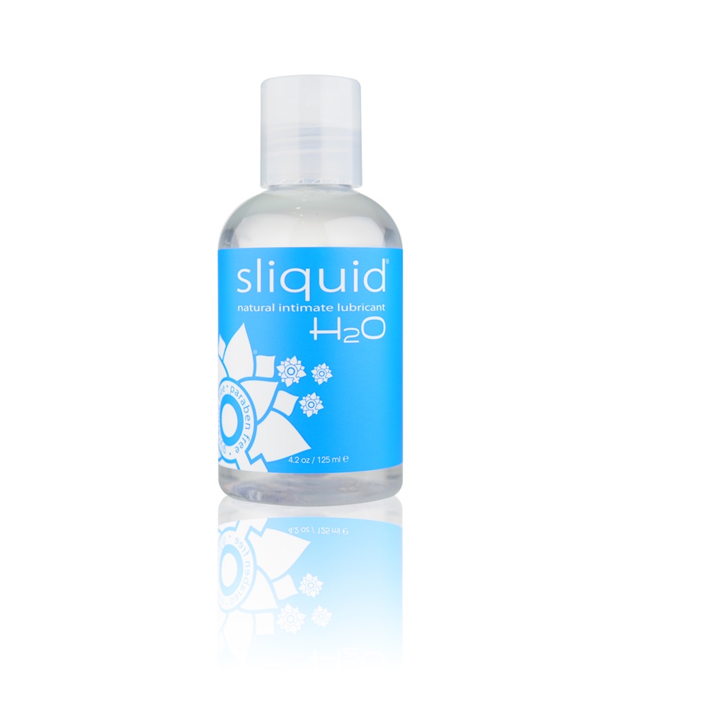 Sliquid Naturals H20 Waterbased Lubricant-125ml - Image 2